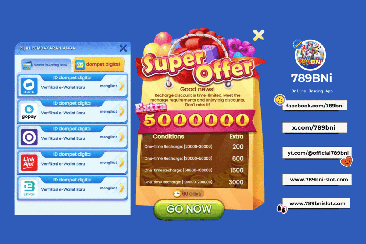 Mak follow 789BNI di Social Media