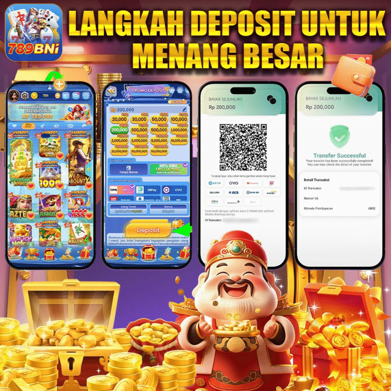 Game 789BNI langkah deposit untuk menang besar